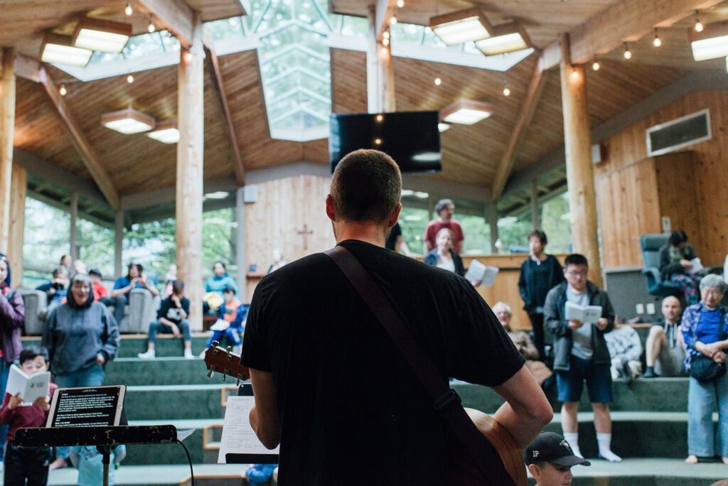 Chapel time at Anvil Retreat