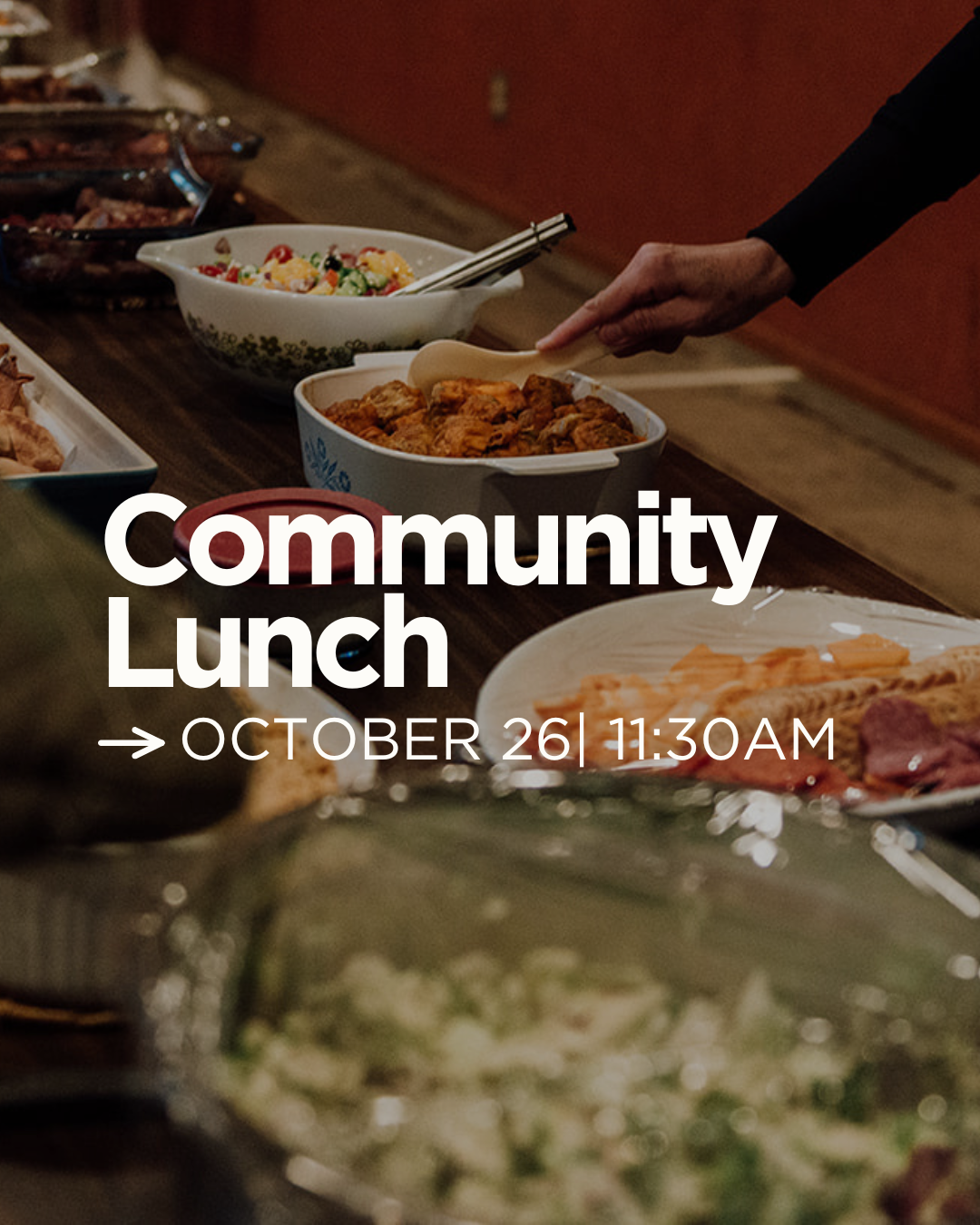 Community Lunch - Oct 26
